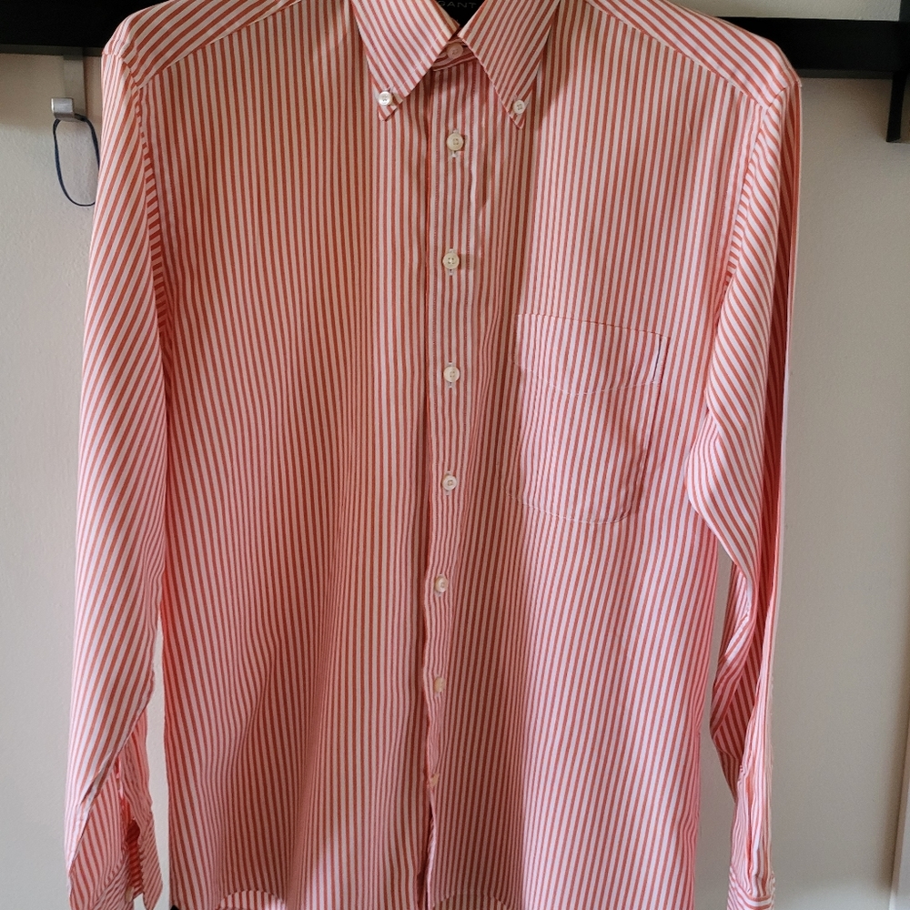 Casual bottom down shirt,  Size M, Brand GANT, Color Pink